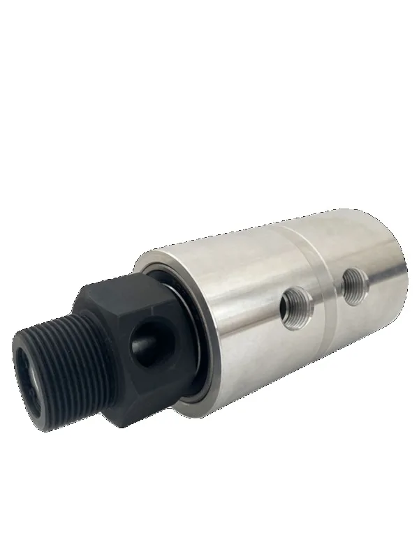 Hydraulic dual cha-nnel rotator with three, four, and six way rotary joint 1690/1682/1681/7100