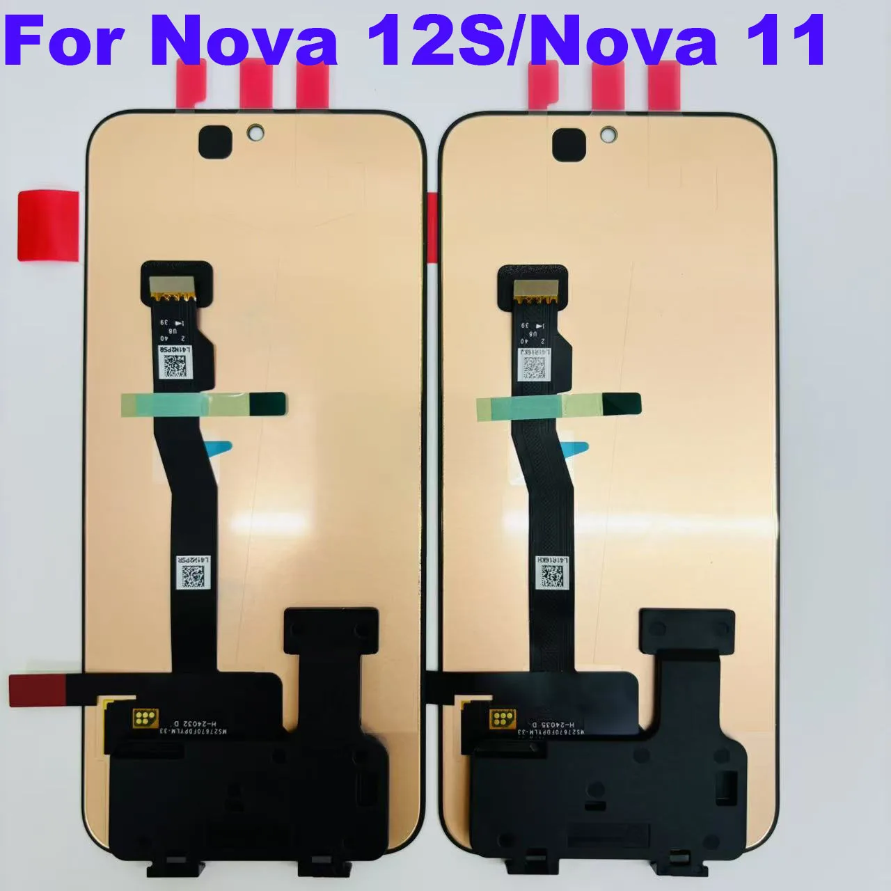 

6.7"New Original For Huawei nova 12S LCD Display Touch Screen Panel Digitizer Assembly For Huawei Nova 11 FOA-LX9 LCD With Frame