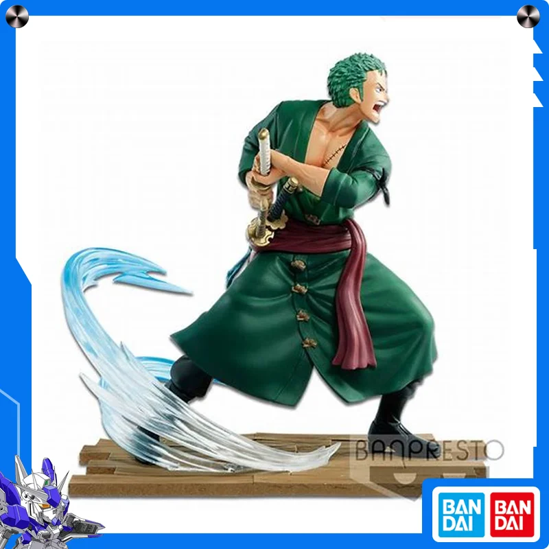 

Bandai Banpresto One Piece LFS Log Collection Ichimonji Zoro Anime Statue Authentic Version Action Figure in Stock Fast Shipping