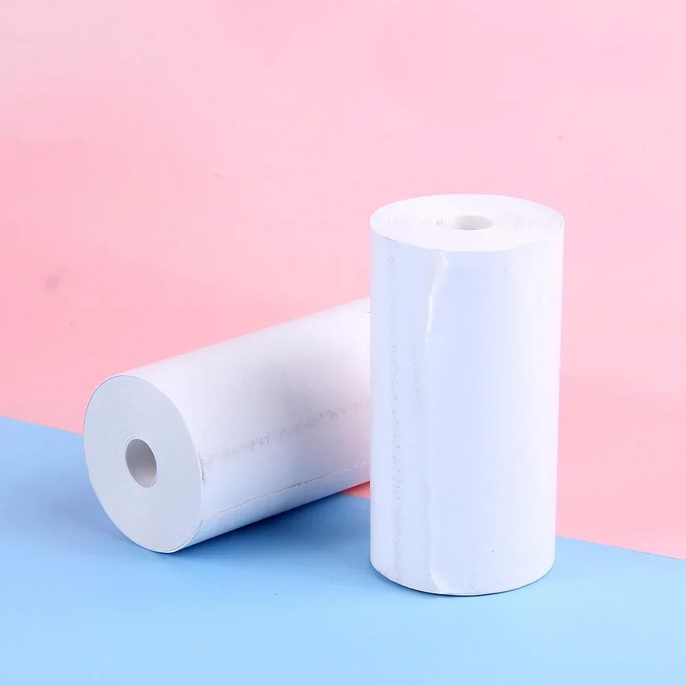 30 Rolls 57*25mm Thermal Paper White Children Camera Instant Print Kids Camera Printing Paper Replacement Accessories Parts