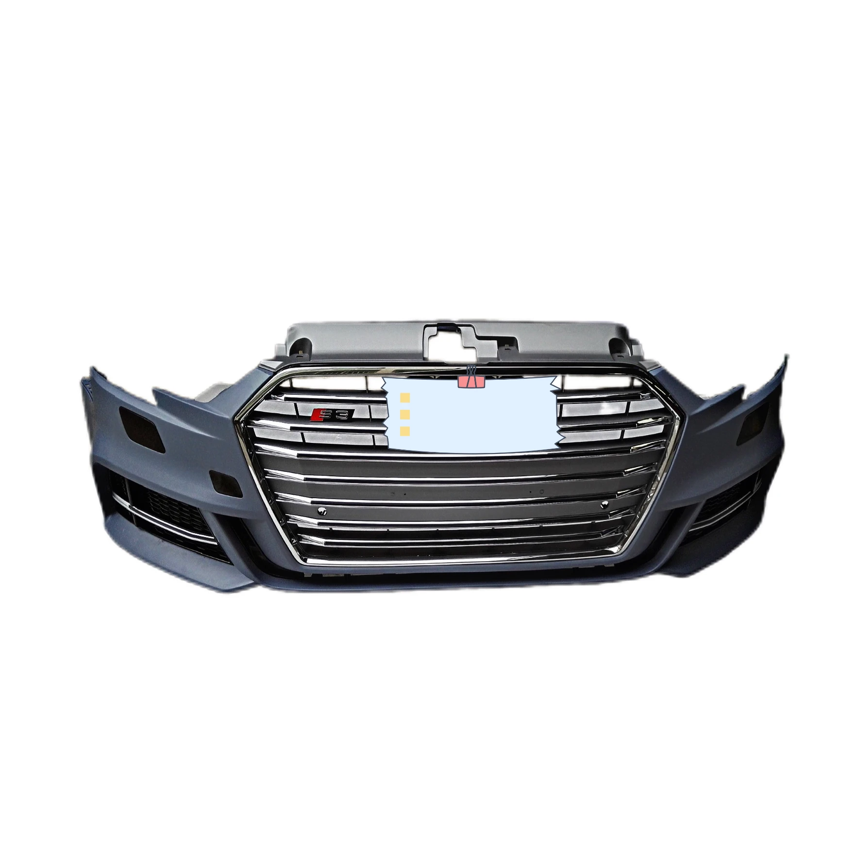 A3 Upgrade Modified S3 2017 2018 2019 2020 Bumper front body Kit accessory Audi sedan bumper with grille