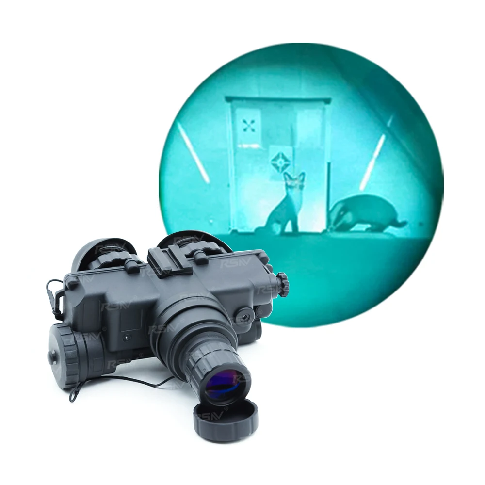 

RSNV Gen 2+ Green Phosphor Image Intensifier Tube FOM1600+ Helmet PVS 7 Night Vision Hunting Goggles PVS7