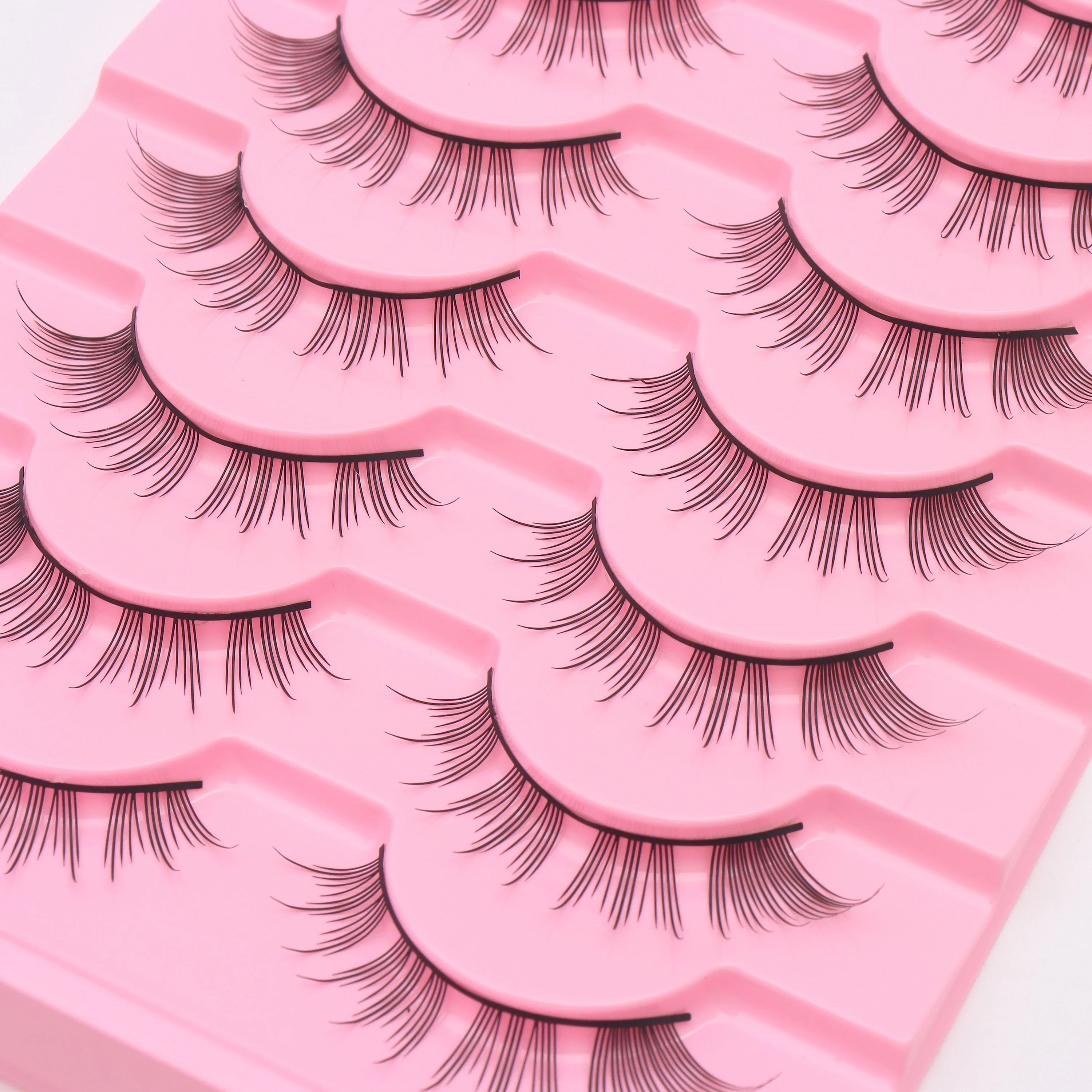 DINGSEN Anime-Wimpern, Vollstreifen-Wimpern, 10 Paar, dicke Wimpern, wiederverwendbare falsche Wimpern, Großhandel für Make-up, Beauty-Wimpern – Detail 26