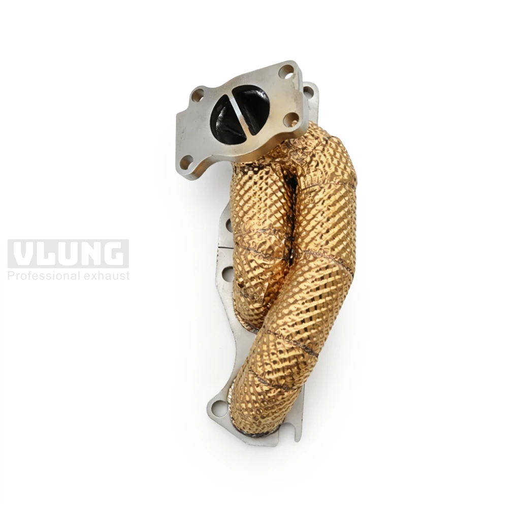 For Peugeot RCZ 207CC / 208 GTI /308 （308GTI ）/508 308CC 1.6T 2009-2018 Turbine exhaust manifold with insulated exhaust manifold view 5
