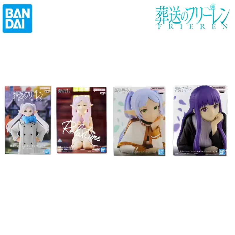

Bandai In Stock Original Box Garage Kit Frieren Beyond Journey S End Frieren Fern Anime Characters Original Action Figure Statue