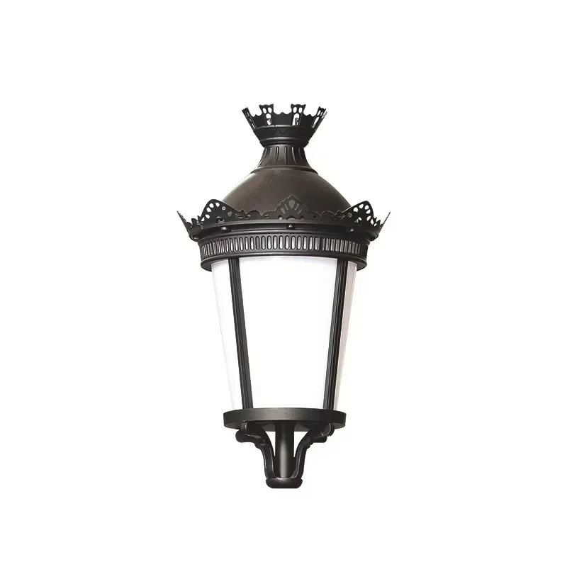 Chinese Style 220v Outdoor Lighting Retro Classic Street Light Post Top Garden Light Old Design Lamp