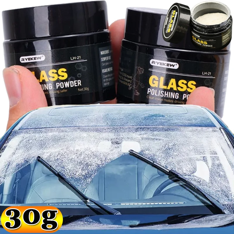 車のガラス研磨パウダー自動車フロントガラス油膜除去剤窓研磨剤パウダーガラス研磨酸化セリウム粉末