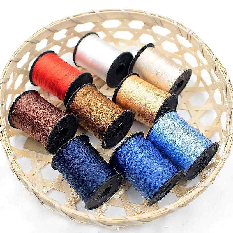 150m/Rolle 0,25mm Nylon faden Näh zubehör 3 Stränge DIY Nylons chnüre Handwerk hand gefertigte Linie Leder Nähmaschinen faden