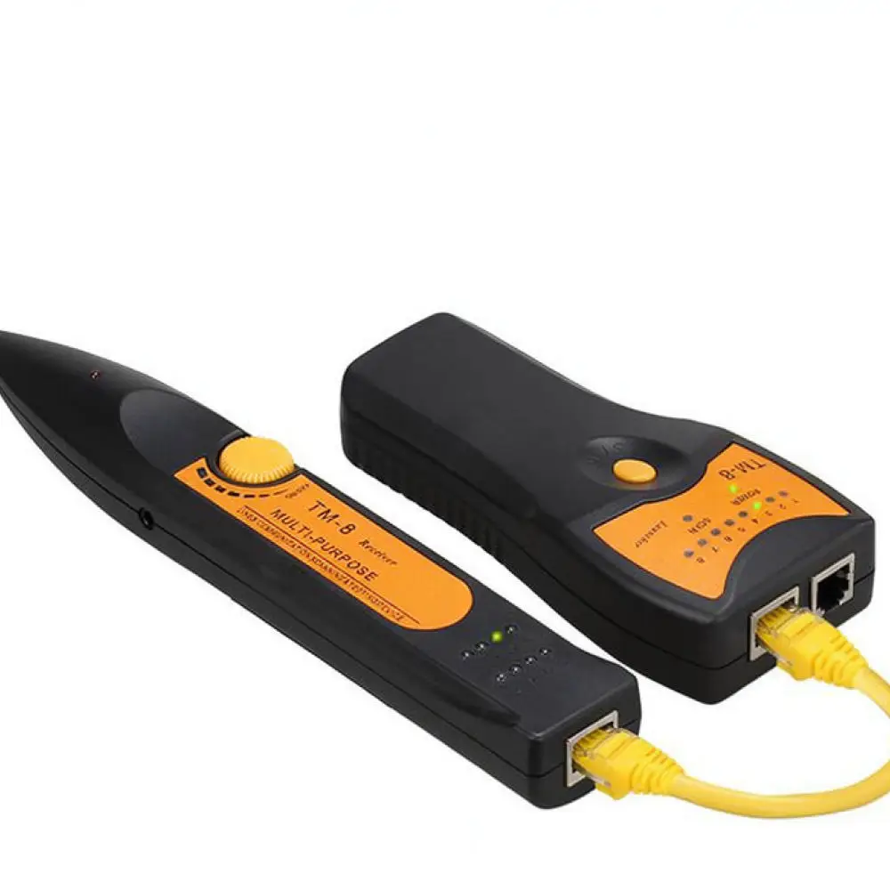 For For Tianma TM 8 Network Cable Tracer Tester Wire Scanner Telephone Line Diagnostic Fault Locator Tool Professional