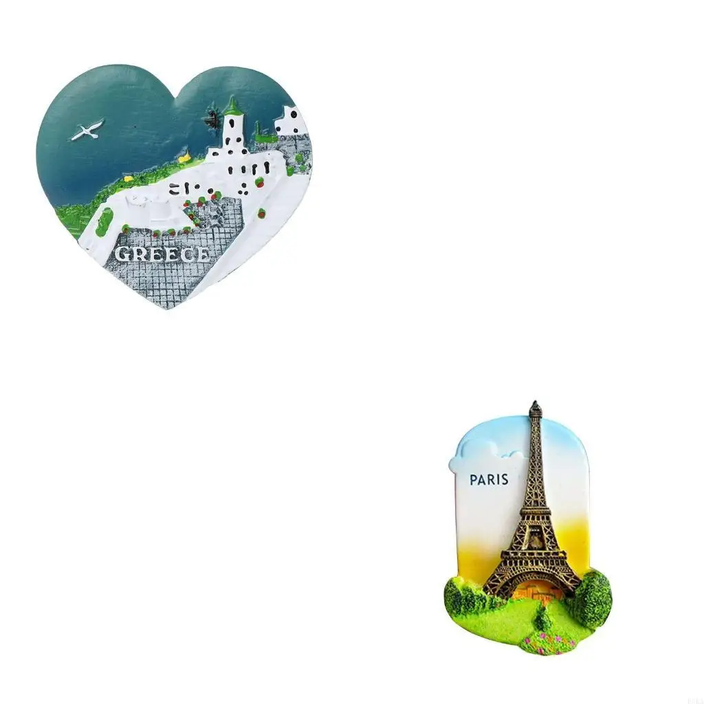 Unique Worldwide Tower Fridge Magnets Decors for Personalizing Home Styling