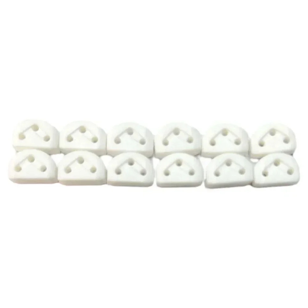 Retenue De Cordes Guitare Classique Hsthe Sea - Lot De 12 Pièces Pour Guitare Acoustique Et Nylon Noir