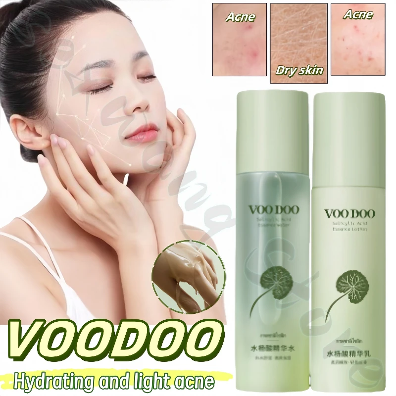 120ml salicylic acid essence water and milk to lighten spots and acne marks to repair sensitive skin hydrate and soothe the face