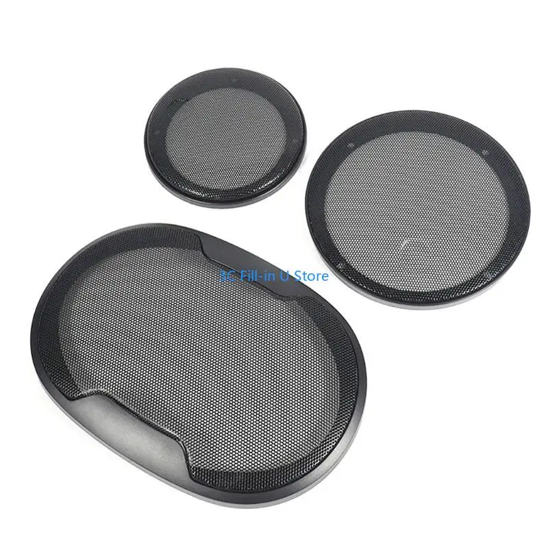 G8TA High Performance Auto Speaker Untuk Perlindungan Penutup Loudspeaker Pelindung Mesh Cover 4 Inch 6,5 Inch 6x9