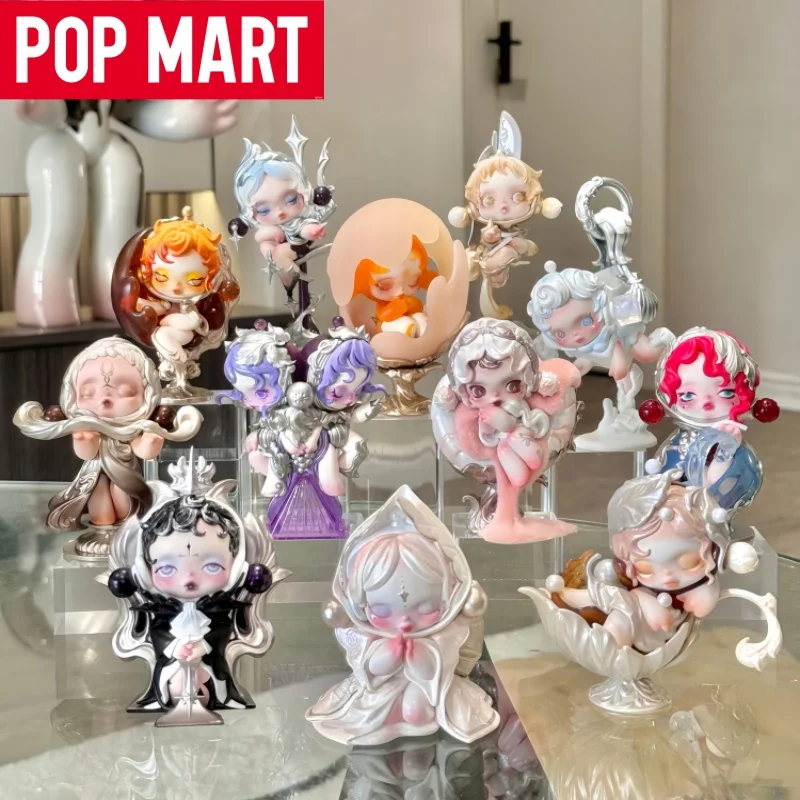 

Подлинная серия посуды POP MART Skullpanda, модная слепая коробка, игрушки на день рождения, уникальный подарок, декоративные предметы для дома, фестивальные подарки
