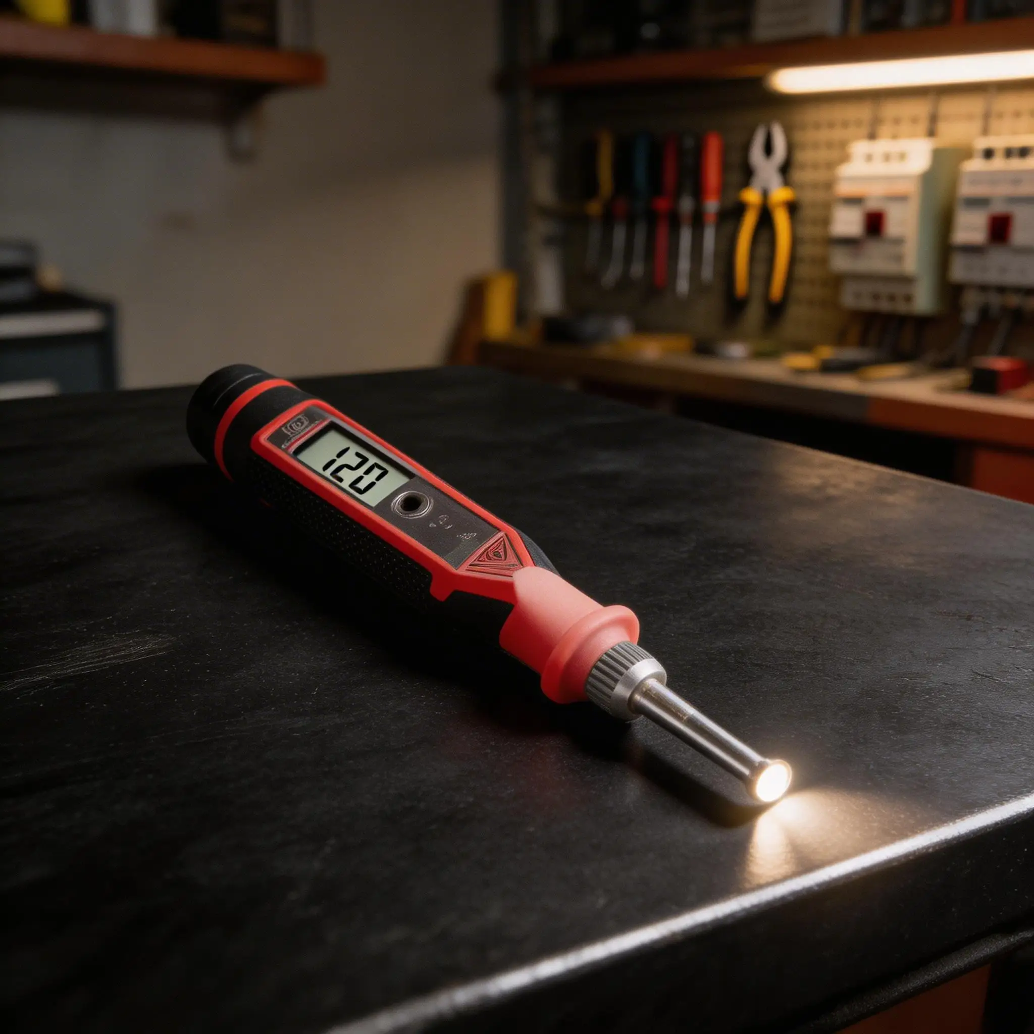 175mm Smart Voice Digital Display Voltage Tester Cross Screwdriver Electrical Circuit Test With LED Light Measuring Pen