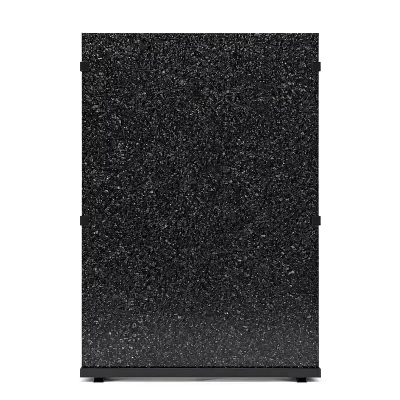 for Minimalist Polished Gray Pink Granite Sheet Tiles 18x600mm Custom Length Natural Surface High Wear Resistance  Villas