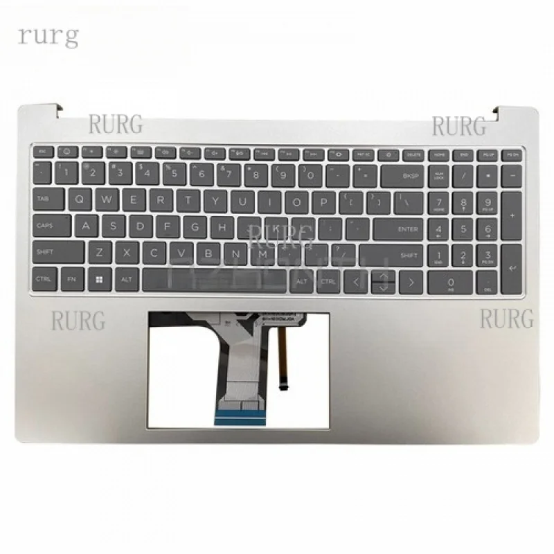 

L New For HP 15-FD 15T-FD 15-FC 15Z-FC Palmrest with Backlit Keyboard N36753-001