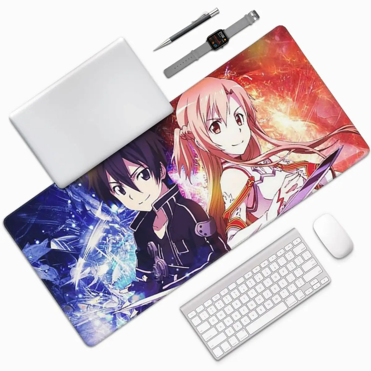 Large Mouse Pad Sword Art Onli - Pc Gaming Online บทวิจารณ์และราคา