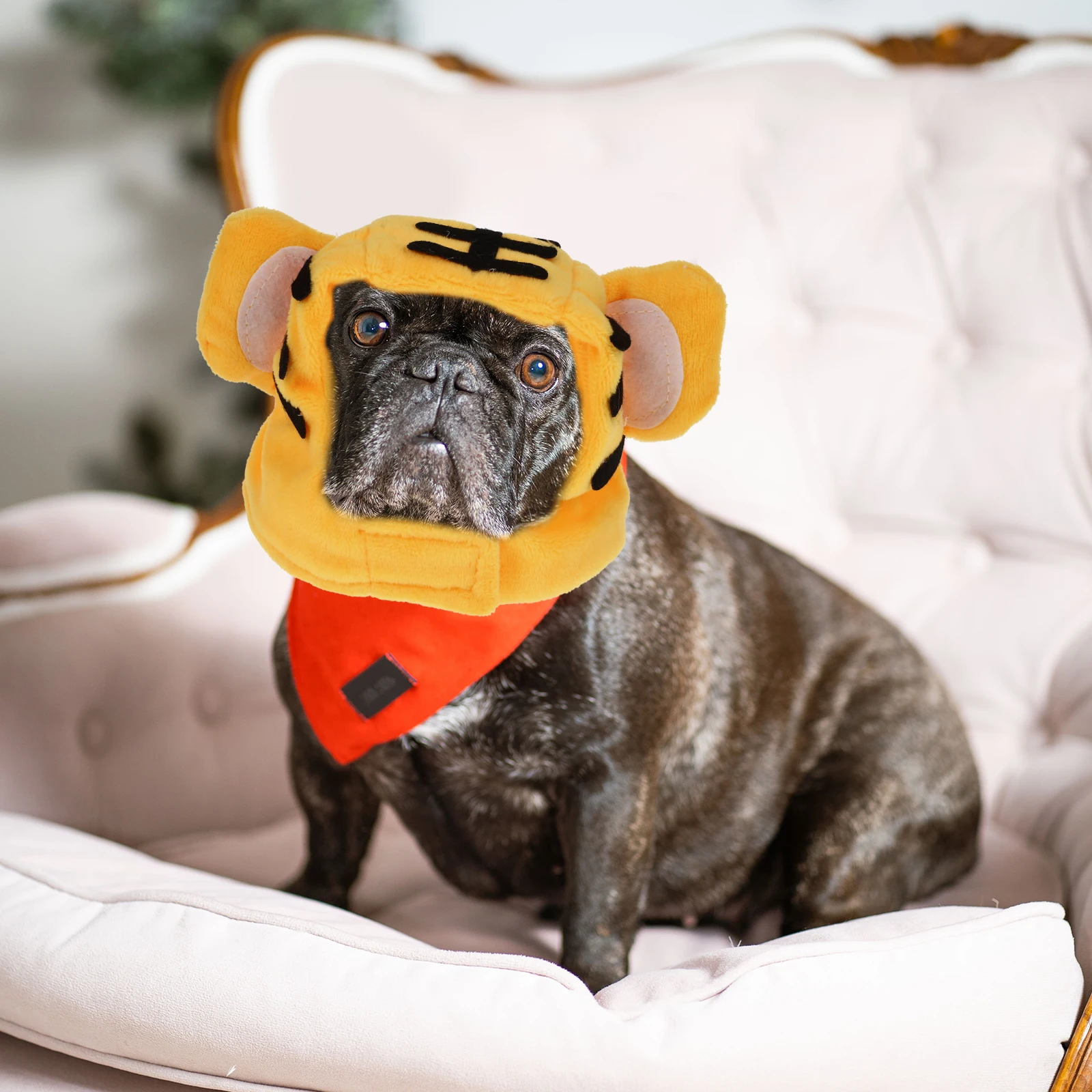 

Pet Hat Headdress for Dog Cat Costumes Cotton Headgear Decorative Hat For Pet Christmas Halloween Photography Gifts