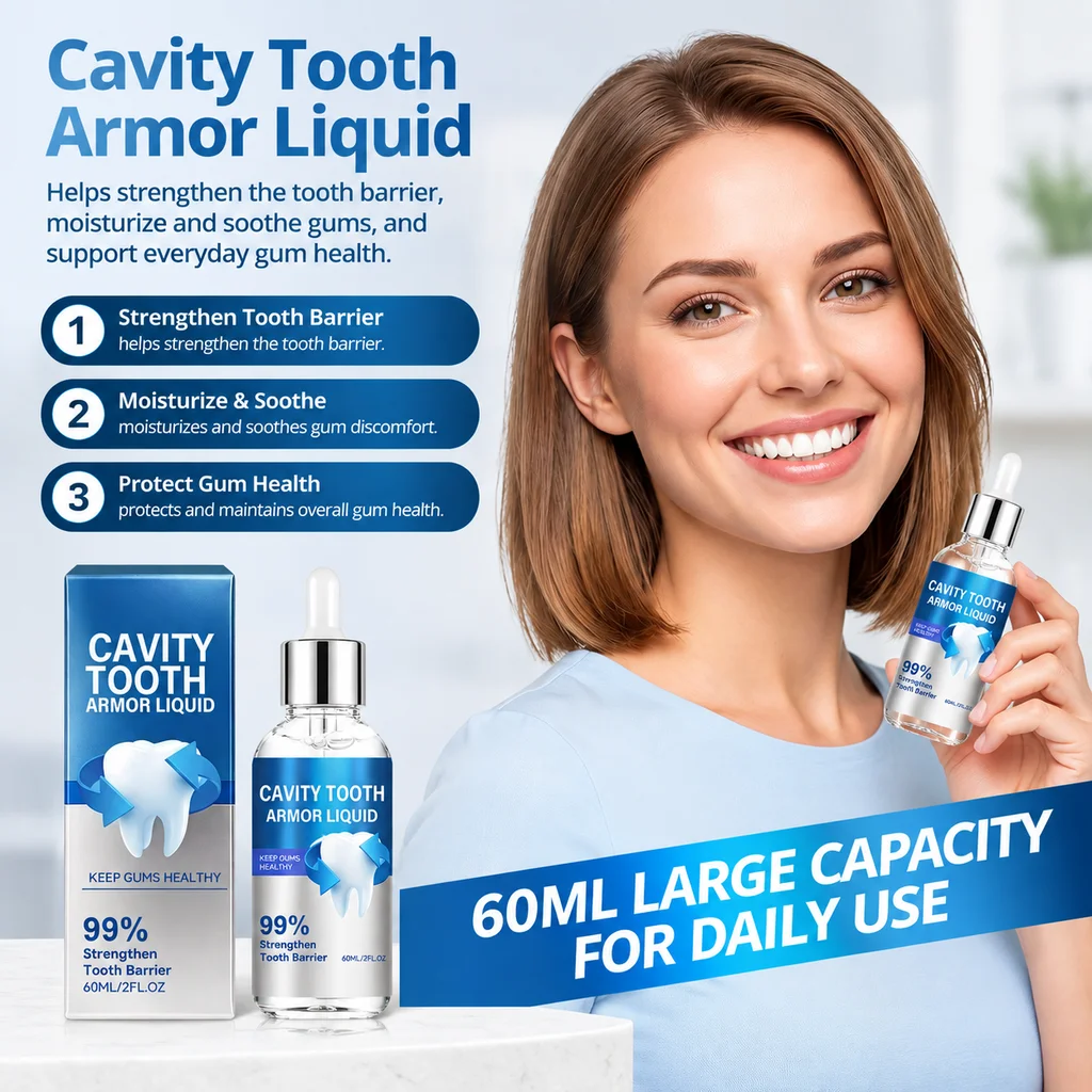 Anti Cavity Serum Relieve Gum Recession Fresh Breath Long Lasting Fresh Gum Healthy Clean Comfort Enamel Repair Oral Care Serum