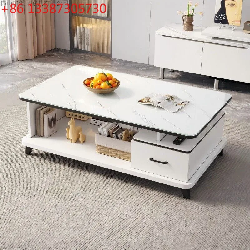

Living room household small apartment simple table simple modern balcony small tea table