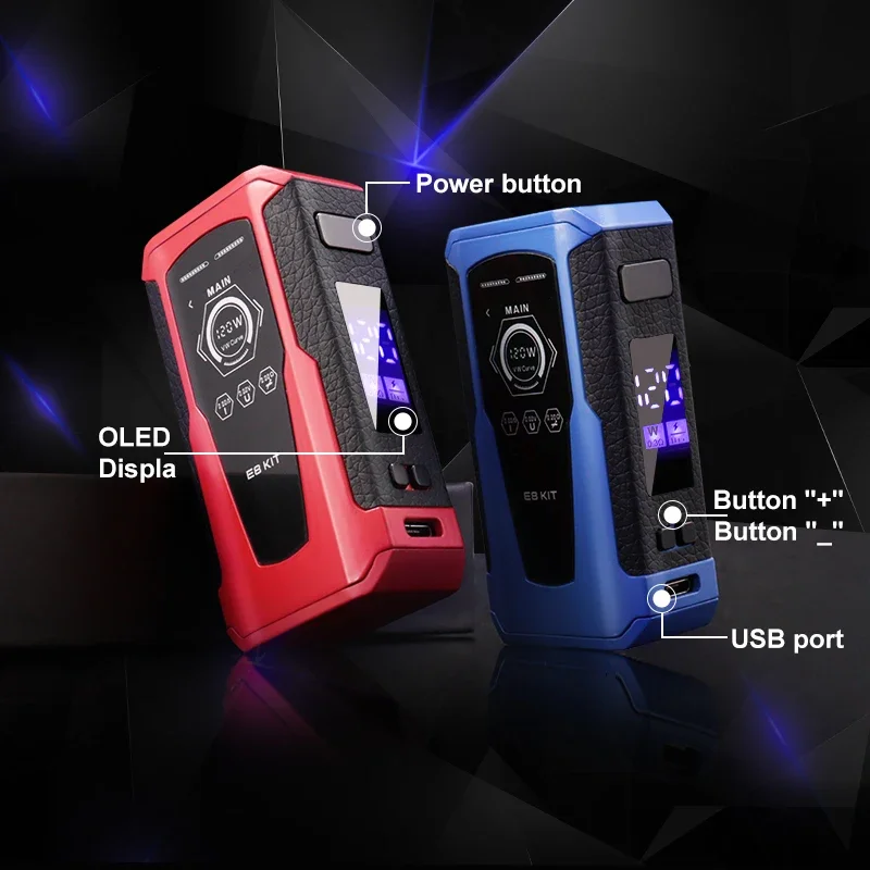 Электронная сигарета в виде ручки, 120 Вт, 1800 мАч, 2,5 мл