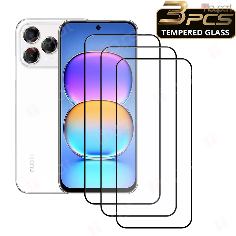 3 шт./для ZTE Blade V80 Pro закаленное стекло 9H защита от царапин полный клей nubia V80 Pro передняя стеклянная пленка