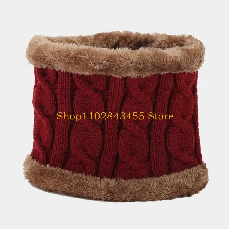 49MC المراهقين قبعة متماسكة قفازات الرقبة الجراب 3 قطعة الدعاوى الخريف والطقس البارد الدفء البدلة