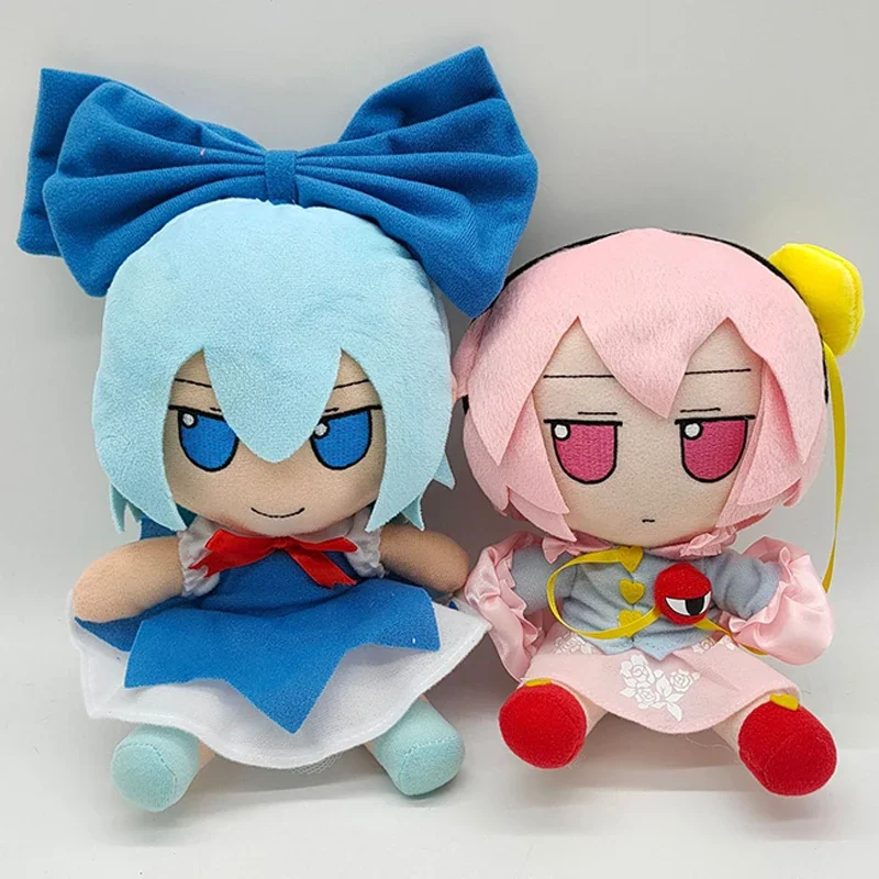 TouHou Project Smoke Plush Toys Komeiji Satori Crino Sealed Club Lolita Stuffed Doll Hakurei Reimu Plushie Figure Christmas Gift