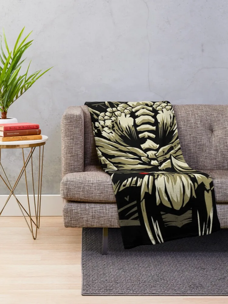 Diablos Monster Hunter Throw Blanket