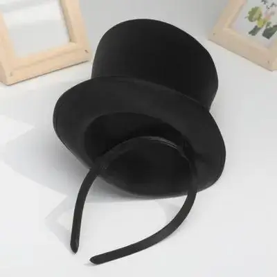

Элегантная женская шляпа-чародей, головной убор, прочный безопасный материал, свадебная вечеринка, банкет, декоративный модный аксессуар