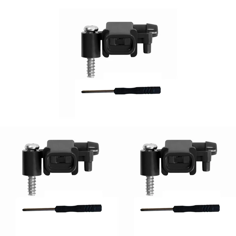 Boquilla de pulverización 3X para Irobot Braava Jet M6 240 241 244 Series Robot aspirador boquillas de repuesto negro