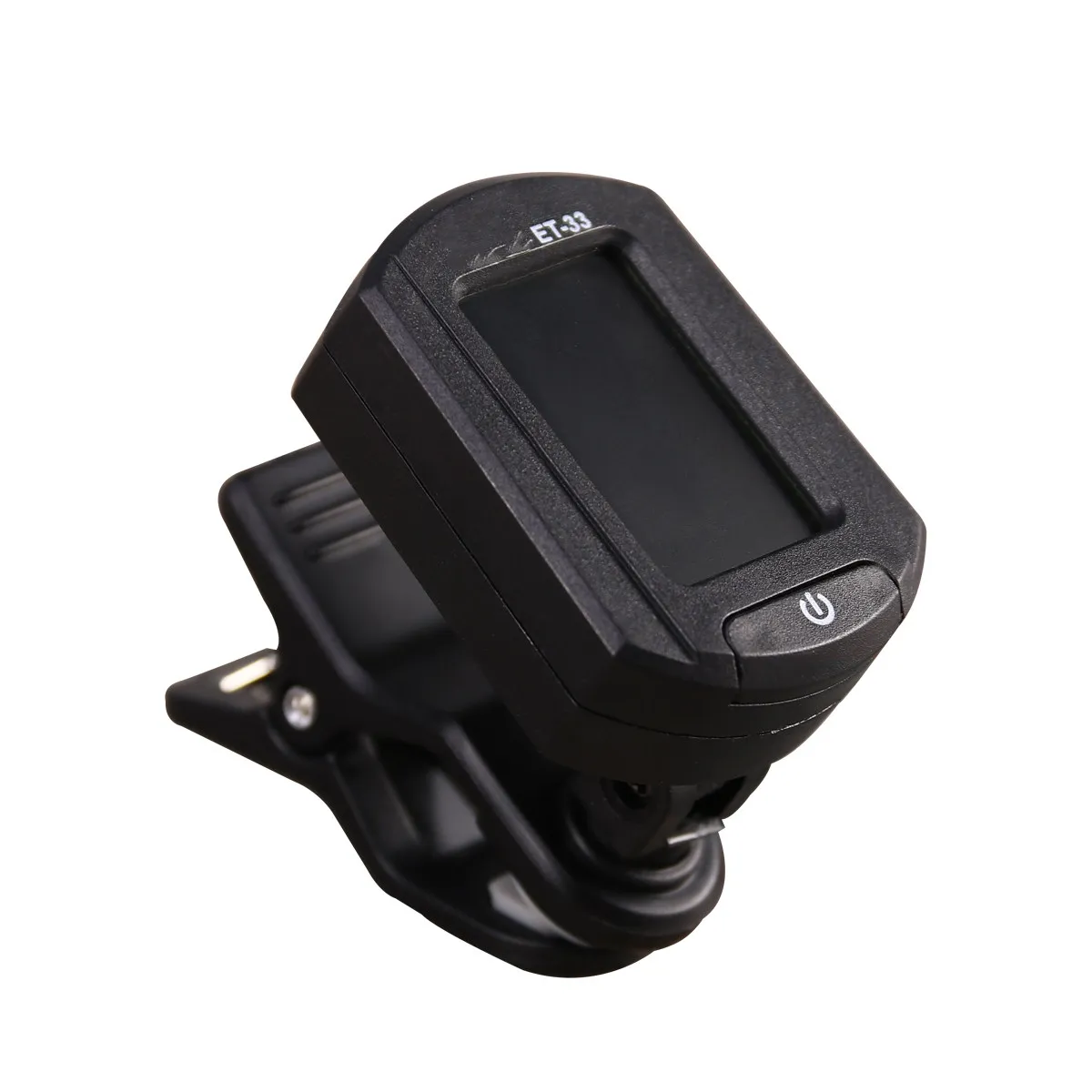 

Цифровой тюнер Eno ET-33 Mini Clip-on с ЖК-экраном для гитары, бас-гитары, скрипки, укулеле, с многоцветным дисплеем, точная настройка