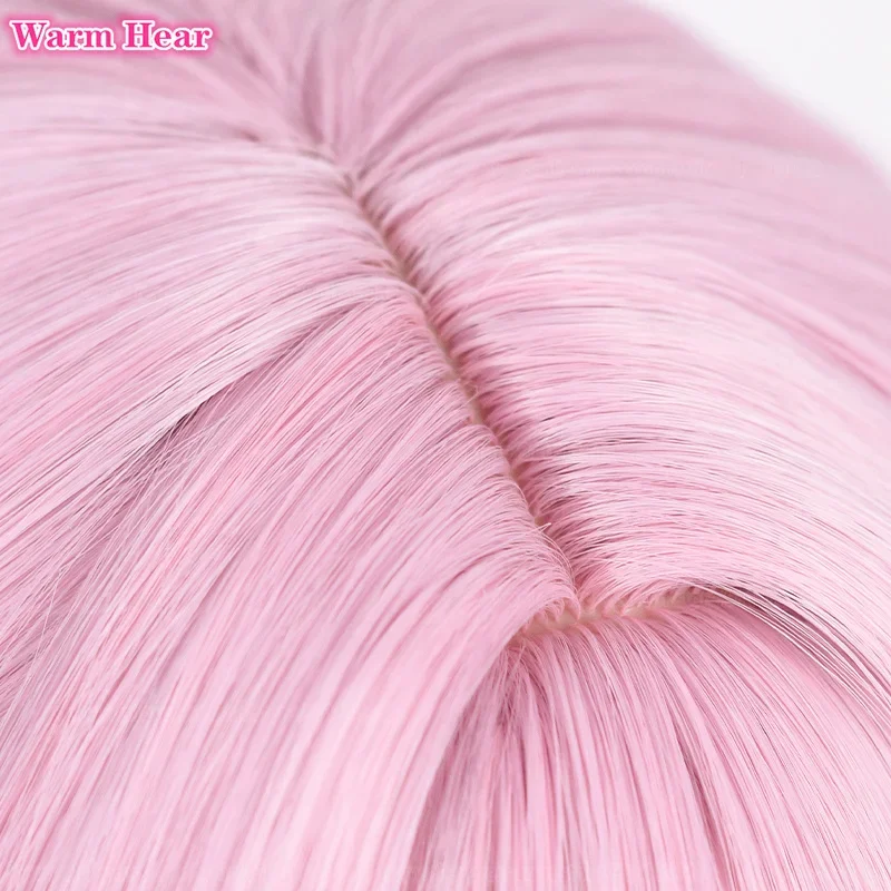 Perruque de Cosplay de 80cm de Long avec Bonnet