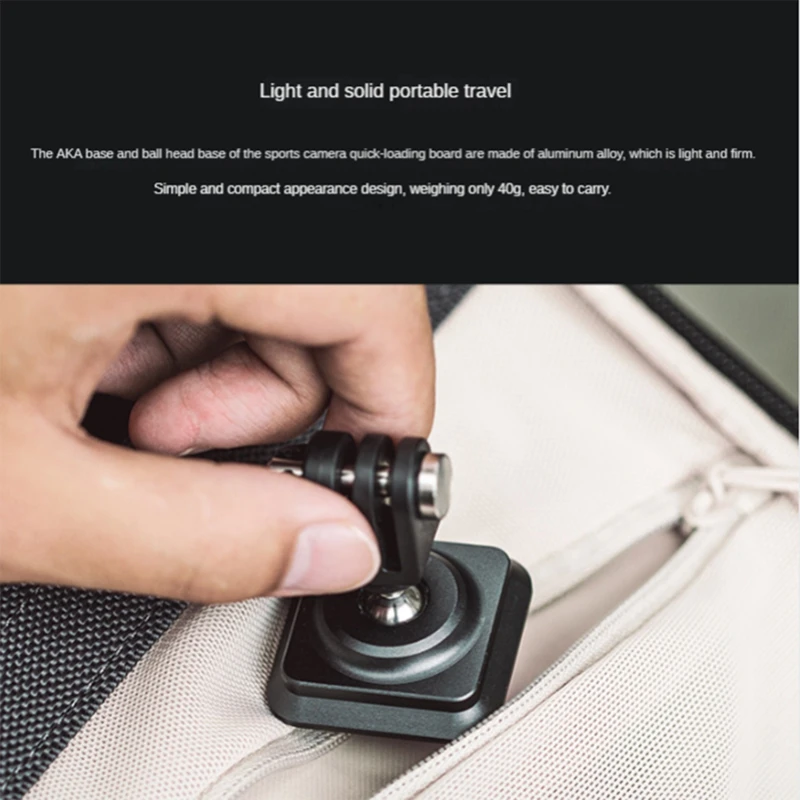 ใหม่สำหรับ gopro/ Insta360กล้องกีฬา snaplock AKA อินเตอร์เฟซอุปกรณ์เสริมกล้องมัลติฟังก์ชั่น