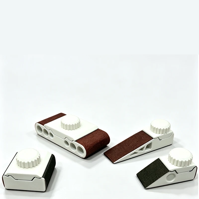 Handheld Adjustable Sandpaper Fixing Sanding Block Grinder for Model Edge Polishing Gundam Miniature DIY Woodworking Hobby Tool