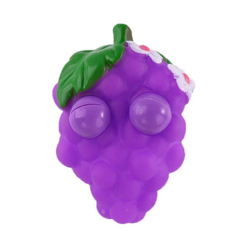Anti-Stress Fruit Fidget Toys para crianças e adultos, vários estilos, Fruit Squeeze, Slow Rebound, Funny Gift, J225, 1Pc