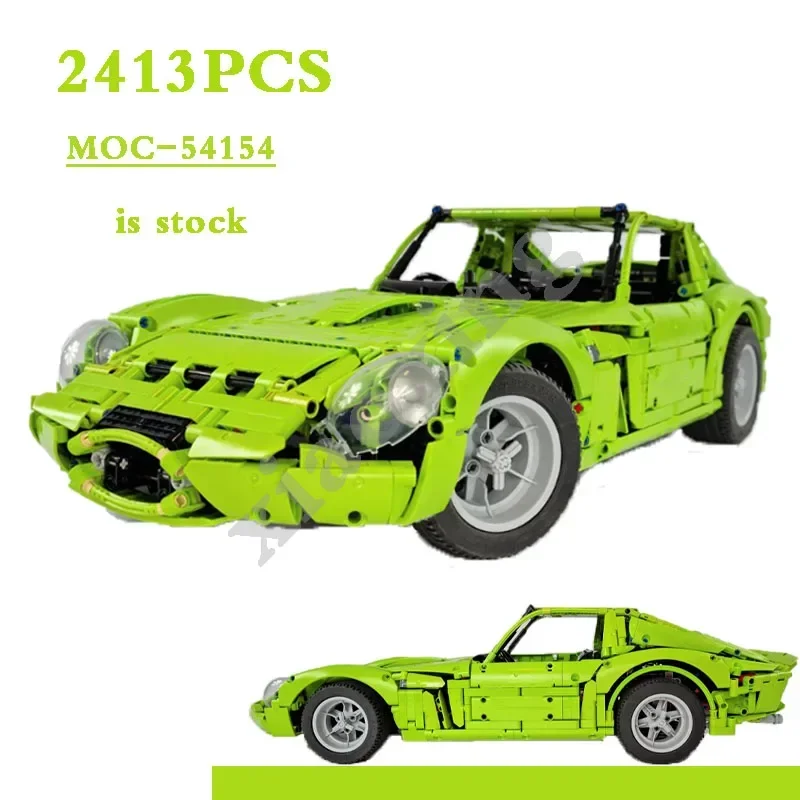 

Alternative Design of Classic Racing MOC-54154 • 250 GTO 42115 2413 PCS Building Block Toy Assembly DIY Kids Toy Birthday Gift