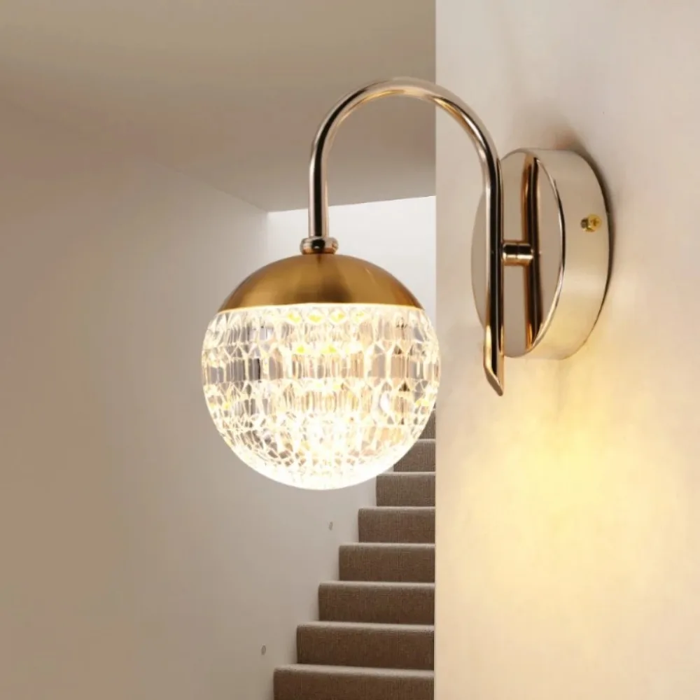 

JOYINLED Modern Gold Wall Lamp Modern Wall Sconce 4000K Wall Lighting Fixtures Bedroom Bedside Light Home Hotel Decor Fixture