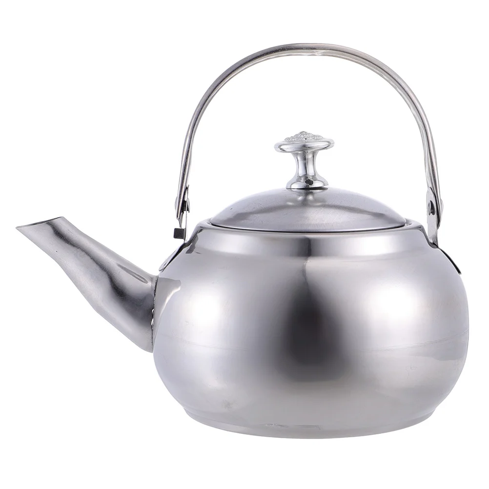 

Stainless Steel Exquisite Pot Practical Teapot Multipurpose Kettle Premium Texture Water Teakettle Container Unique