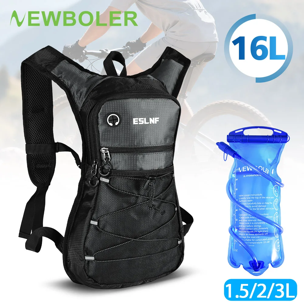 

Outdoor Riding Cycling Hydration Pack Off Road Running Backpack 16L Large Capacity Backpack Sport Mountain Bike Water Bag ﻿