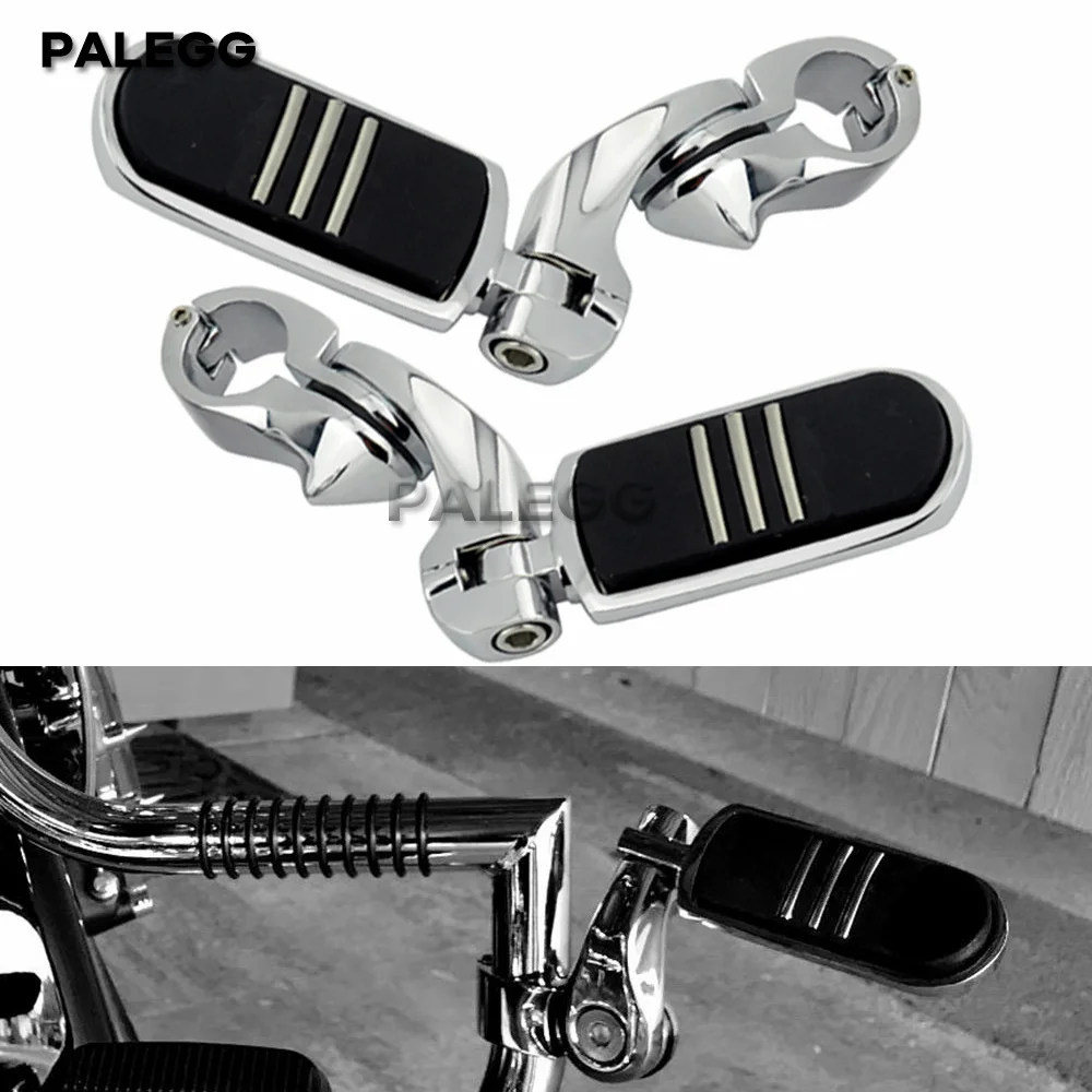 

1.25" Highway Pegs Adjustable Footpeg Short for Harley Touring Road King Road Glide Electra Glide Street Glide Sportster Softail