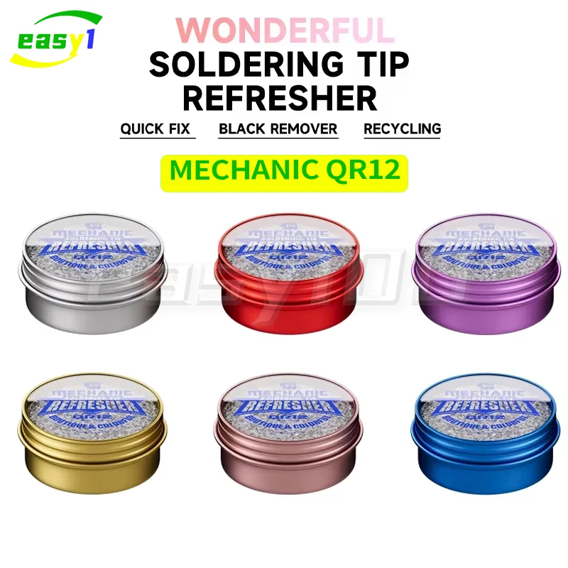 MECHANIC QR12 Soldering Tip Refresher Non-stick Tin Solder Cream Clean Paste Oxide Solder Iron Tip Refresh Tip Tinner Activator