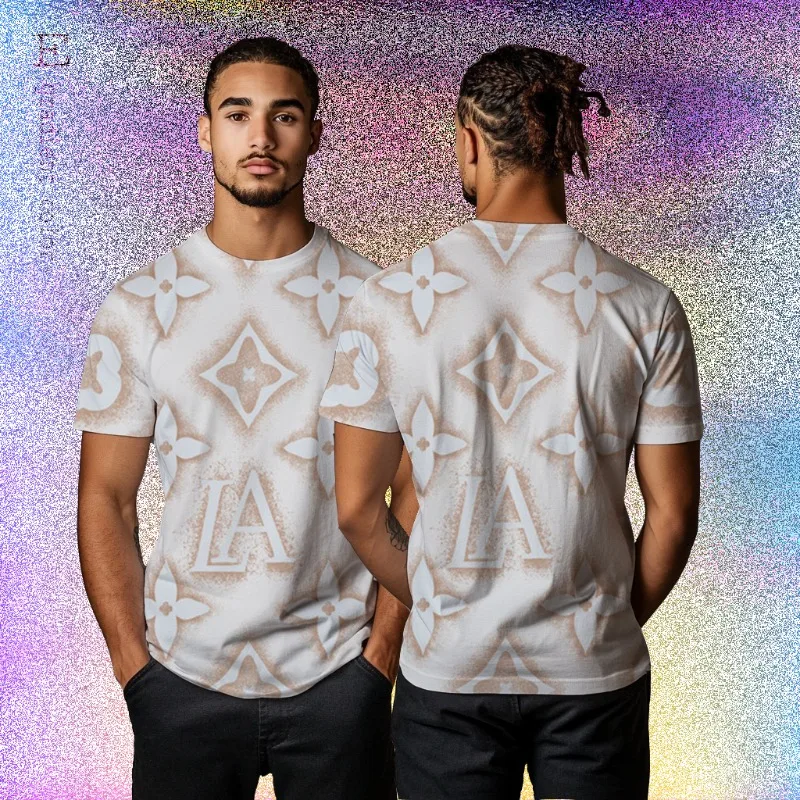 

Luxury Brand 3d Printed T-shirt Top Street Fashion in The Summer of 2025 Y2K Top Best-selling Tshirt Quick Drying and Breathable