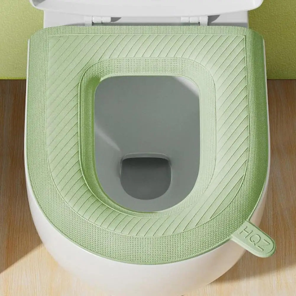 1/2pcs Waterproof Toilet Mat EVA Closestool Toilet Seat Pad Washable Household Toilet Seat WC Toilet Covers Bathroom Accessories
