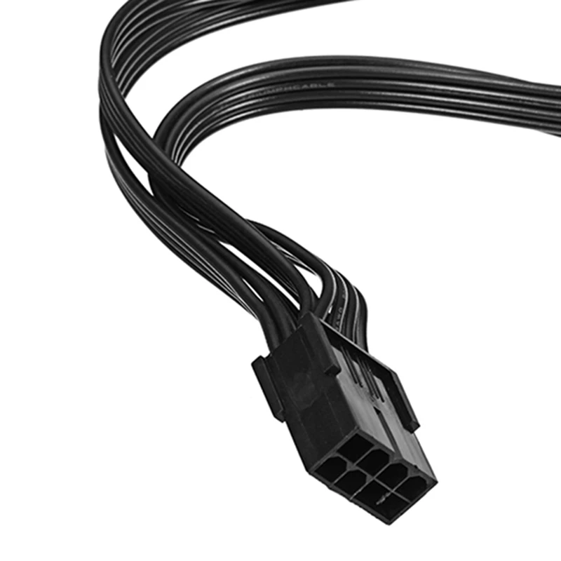 10 buah 20Cm kartu grafis 8 Pin perempuan ke 2X8P(6 + 2)Pin perpanjangan kabel listrik pria Pcie Express 4 garis konektor kabel