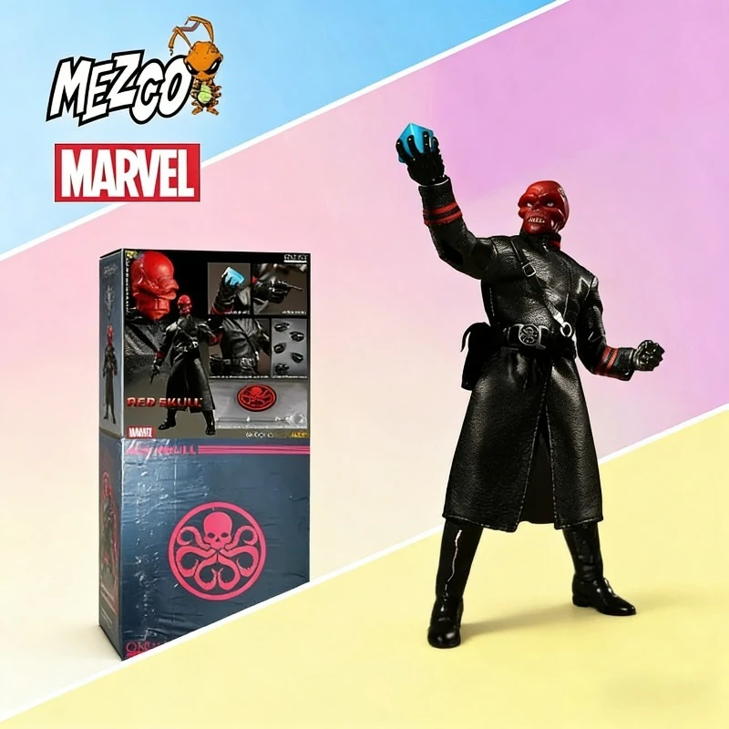 

Mezco Toyz Original 1/12 Scale Marvel Red Skull Collectible Movable Action Figure Model Toys Gifts for Boys & Collectors