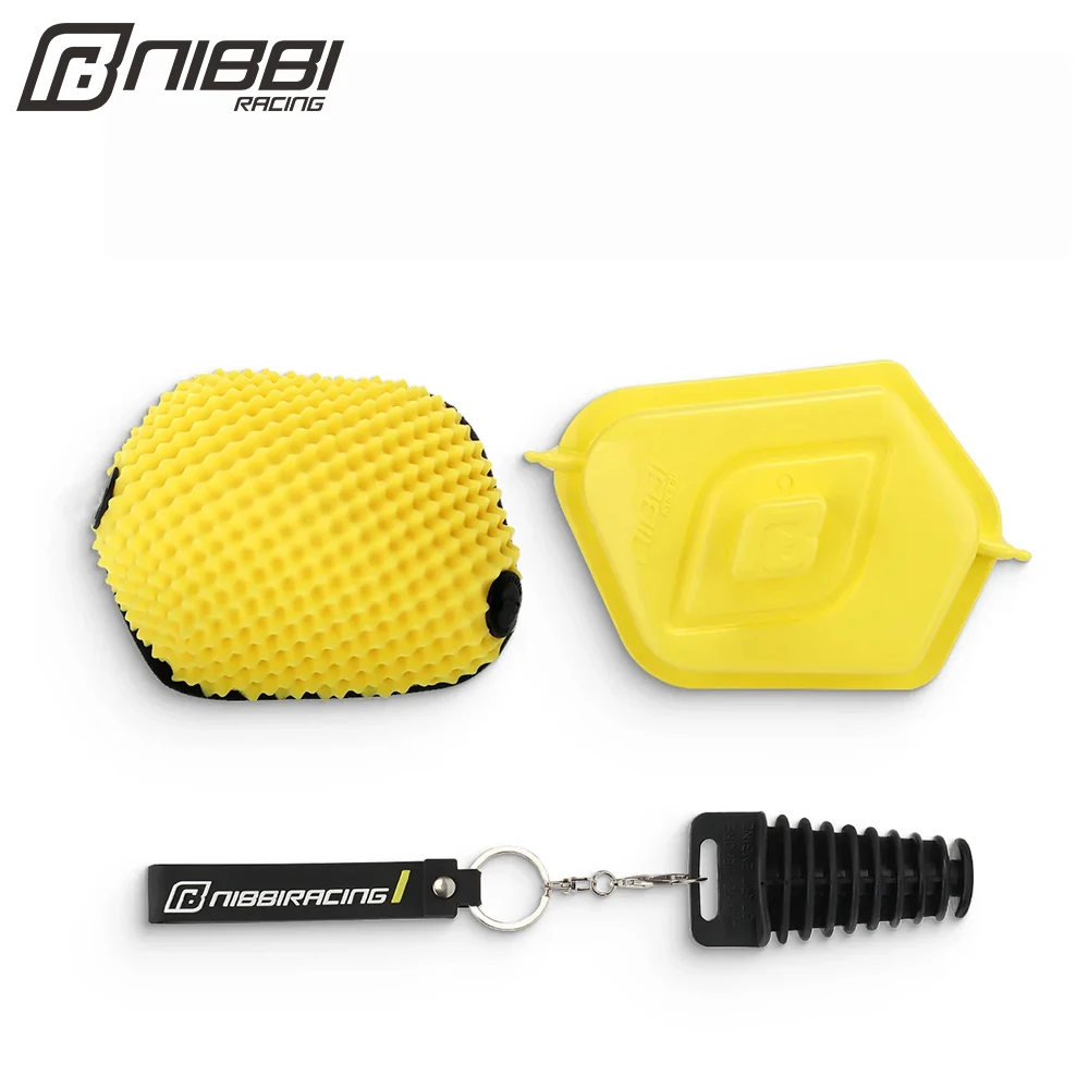 NIBBI High Flow Dual Sponge Luftfilter Clean Cover Motorrad Luftfilter-Kit für KTM Husqvarna GASGAS Dirt Bike Motocross – Detail 8