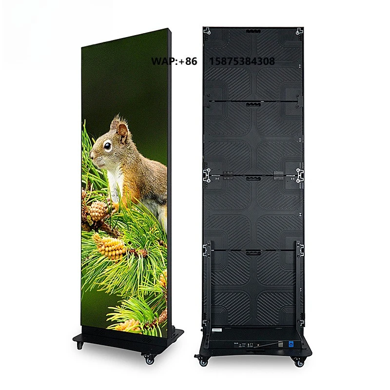 Hot-selling High Quality Factory Direct Sales Indoor 3in1 P1.86/P2/P2.5/P3 Poster LED Display Screen