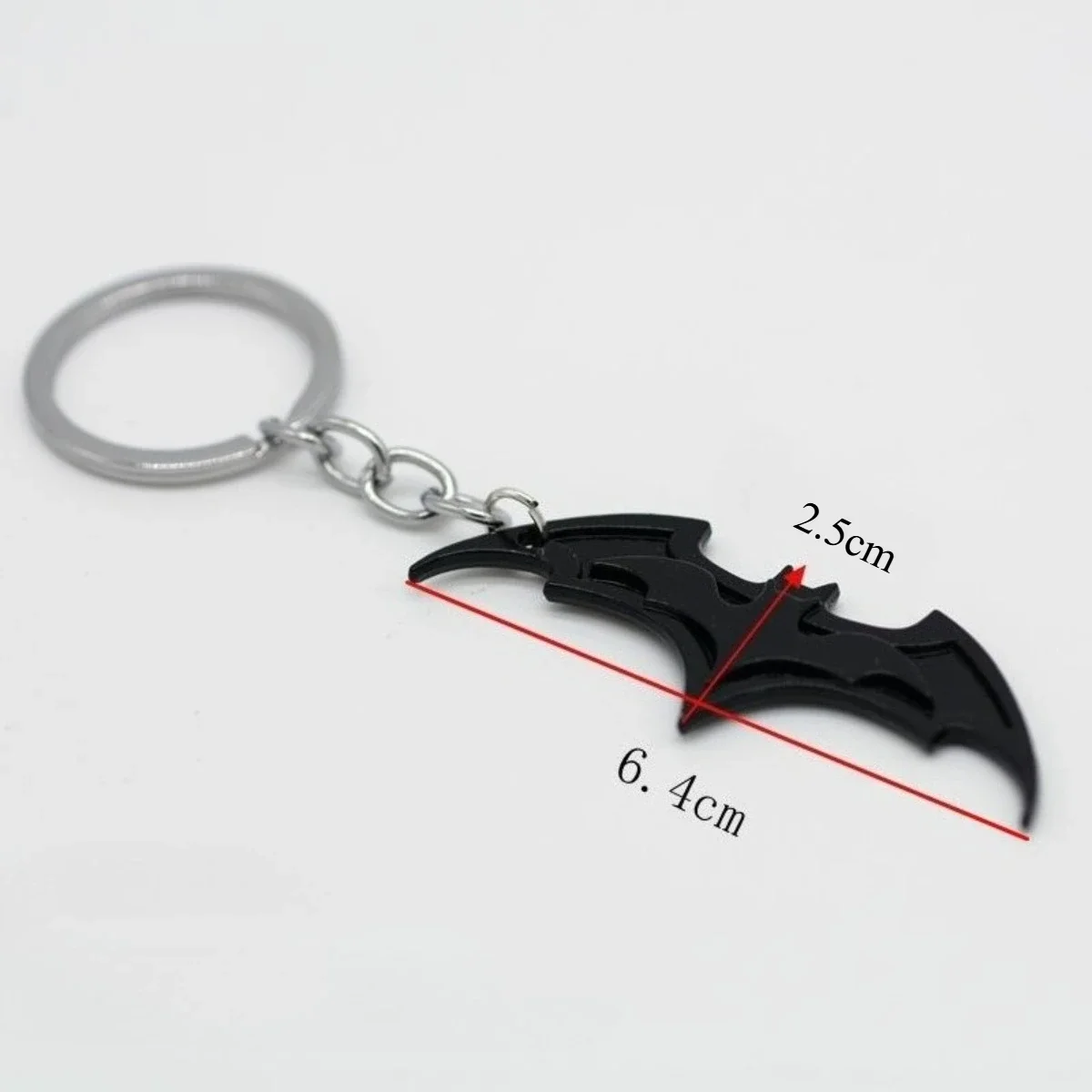 Fledermaus-Schlüsselanhänger Anime Kreativer Schlüsselanhänger Hochwertiger Auto-Schlüsselanhänger für Paare Männer und Frauen Fledermaus – Detail 1